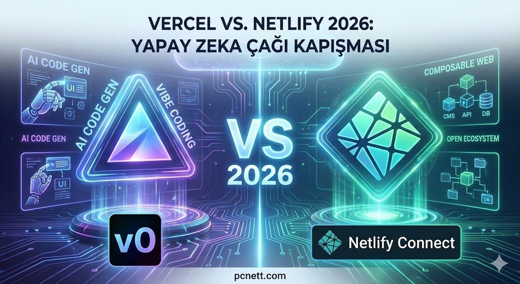 Vercel vs. Netlify 2026: Yapay Zeka Çağında Hangi Platformu Seçmelisiniz?