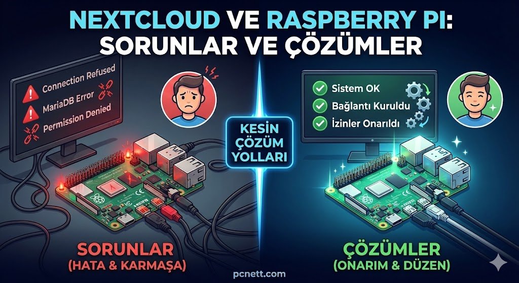 Nextcloud ve Raspberry Pi Kurulumunda Karşılaşılan Sorunlar ve Kesin Çözüm Yolları